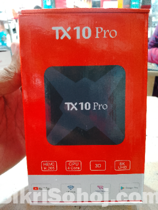 TX10 PRO SMART TV BOX (VOICE CONTROL) 8gb Ram / 128gb Rom